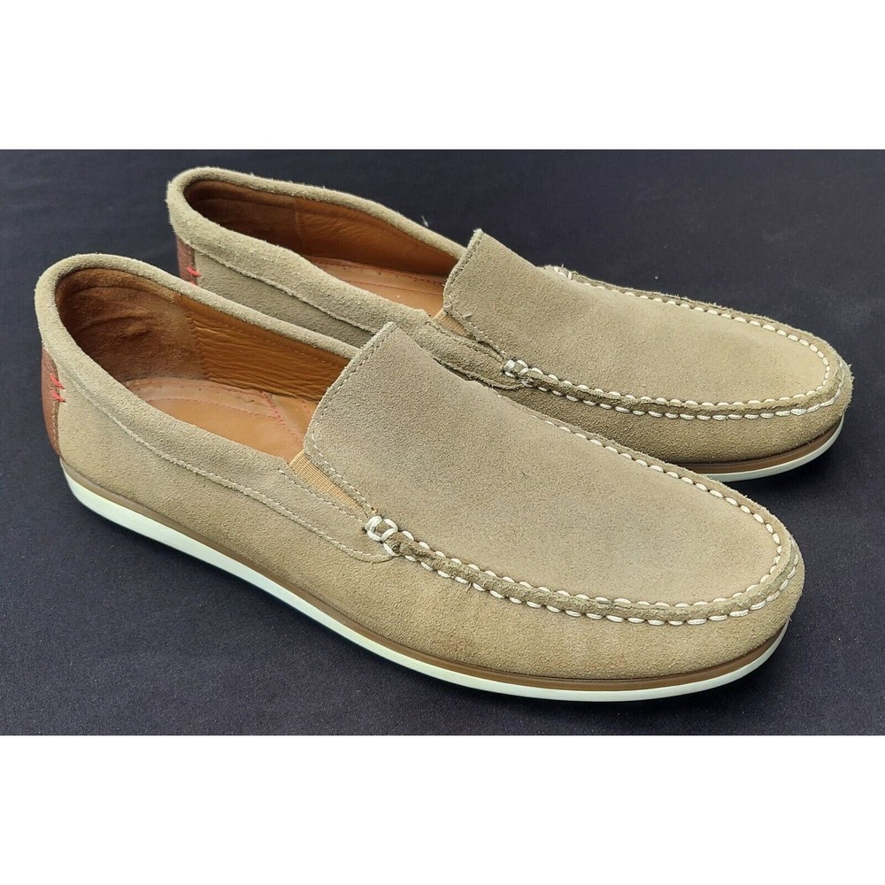 NICE! Vintage Hush Puppies Leather/Suede Bob Portland 9.5 Slip-On Loafers